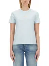 Lanvin Women's Regular Fit T-shirt In Azure