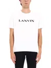 Lanvin Logo Print T-shirt In White