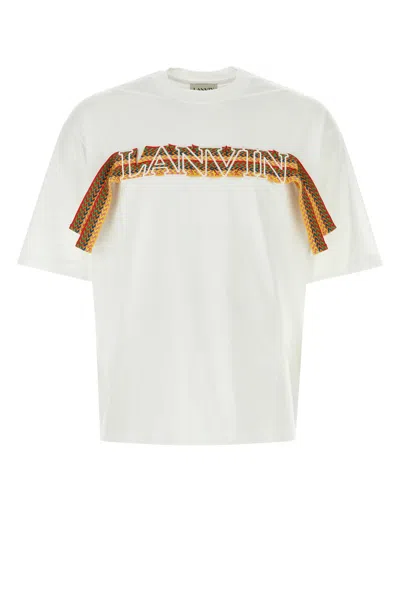 Lanvin T-shirt-xl Nd  Male In White