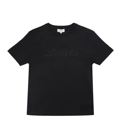Lanvin T Shirts And Polos Black