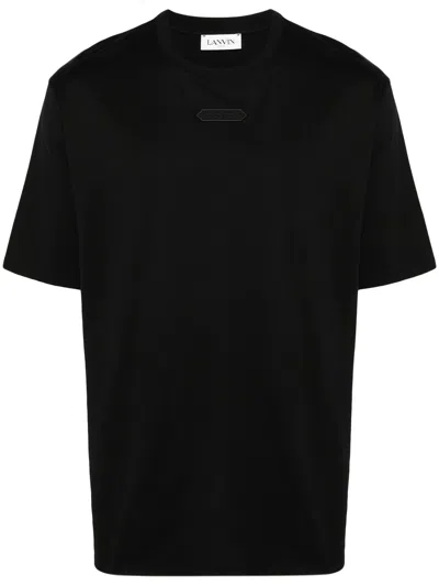 Lanvin T-shirts And Polos Black