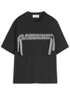 LANVIN LANVIN T-SHIRTS AND POLOS BLACK