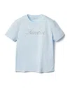 Lanvin Embroidered Sequin T-shirt In Blue