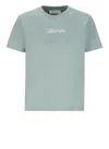 Lanvin Embroidered T-shirt In Green