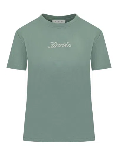 Lanvin T-shirts And Polos In Green