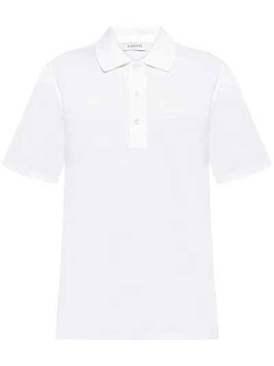 Lanvin T-shirts And Polos In Optic White