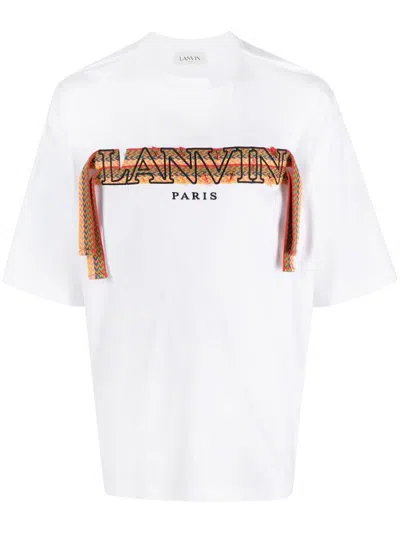 Lanvin T-shirts And Polos In Optic White