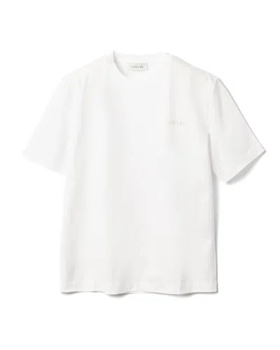 Lanvin T Shirts And Polos White