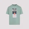 Lanvin T-shirt With Print In Green