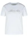 Lanvin Sequin T-shirt In White