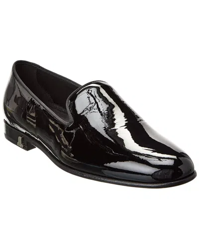 Lanvin Tailor Patent Loafer In Black