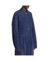 Lanvin Tailored Denim Jacket In Blue