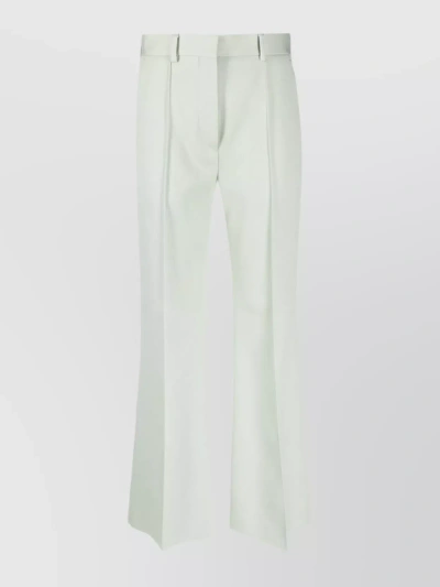LANVIN TAILORED HIGH-WAISTED CROPPED FLARED TROUSERS