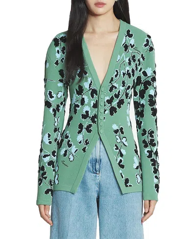 LANVIN TAILORED JACQUARD CARDIGAN