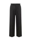 Lanvin Wide Leg Pants For Women In Black