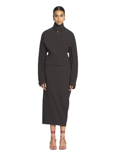Lanvin Tailored Wool And Viscose Jacket