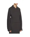 Lanvin Tailored Wool And Viscose Like Jacket In Brown