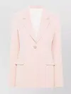 Lanvin Tailored Wool Blazer With Central Vent