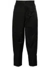 LANVIN TAPERED BIKER TROUSERS