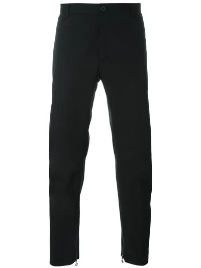 Lanvin Tapered Leg Trousers In Black