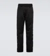 Lanvin Press-stud Track Pants In Black
