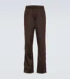 Lanvin Technical Track Pants In Ebony
