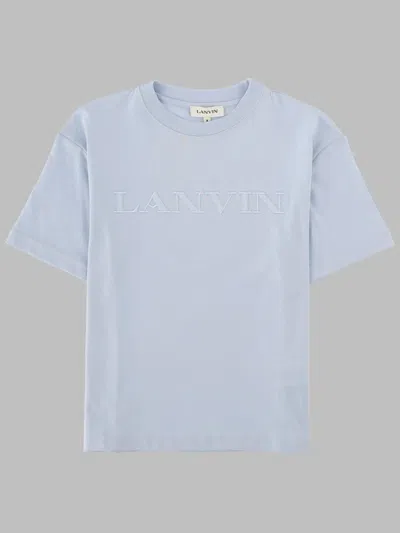 Lanvin Tee Shirt In Blue