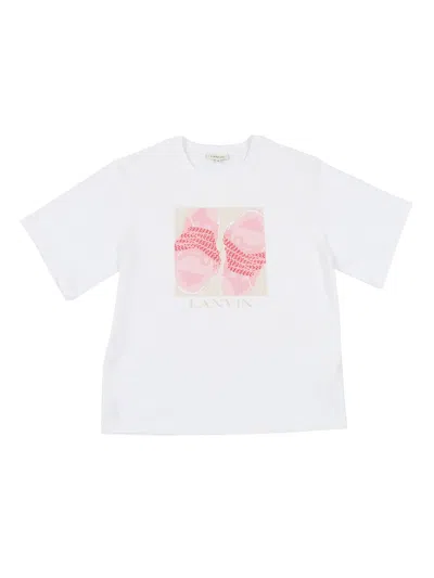 Lanvin Tee Shirt In Gray