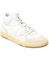 Lanvin Tennis Leather & Mesh High-top Sneaker