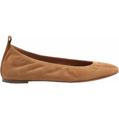 Lanvin The Suede Ballerina Flat
