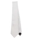 Lanvin Tie 8x150 In Grey