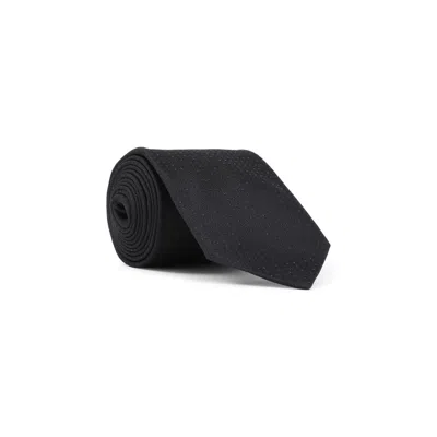 Lanvin Sparkling Tie In Black