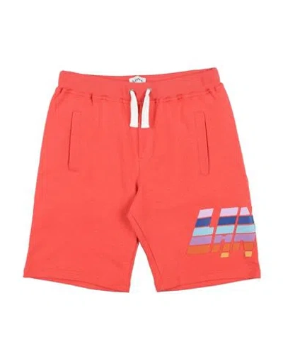 Lanvin Babies'  Toddler Boy Shorts & Bermuda Shorts Orange Size 6 Cotton, Elastane