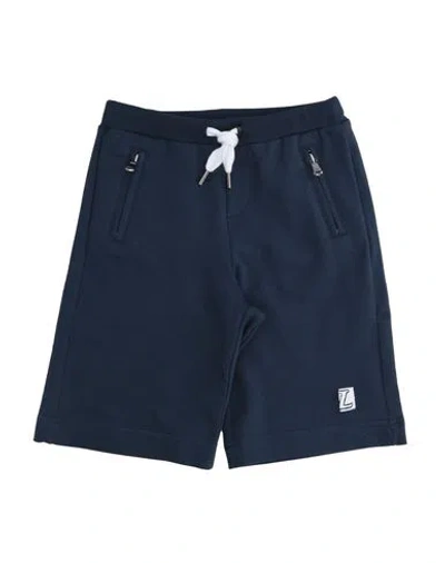 Lanvin Babies'  Toddler Boy Shorts & Bermuda Shorts Slate Blue Size 6 Cotton, Elastane