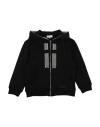 Lanvin Toddler Boy Sweatshirt Black Size 6 Cotton, Elastane In Black