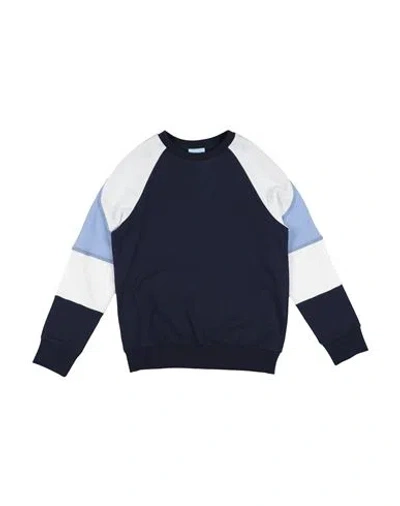 Lanvin Babies'  Toddler Boy Sweatshirt Navy Blue Size 4 Cotton