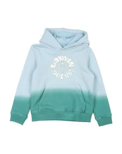 Lanvin Babies'  Toddler Boy Sweatshirt Sky Blue Size 6 Cotton, Elastane