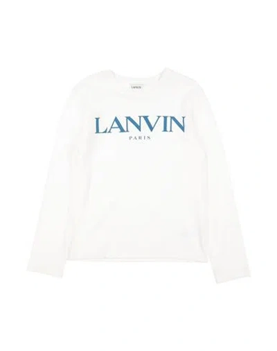 Lanvin Babies'  Toddler Boy T-shirt White Size 5 Cotton