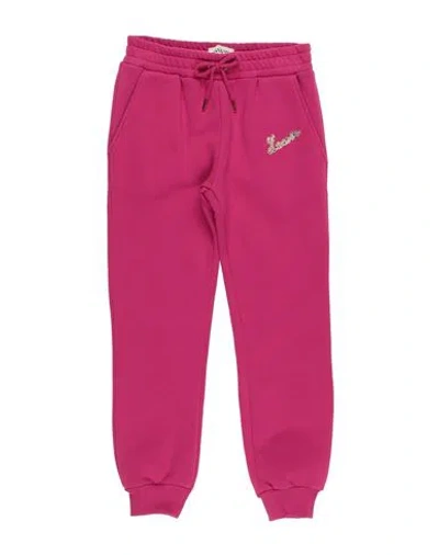 Lanvin Babies'  Toddler Girl Pants Fuchsia Size 6 Cotton, Elastane In Pink