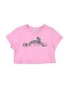 Lanvin Toddler Girl T-shirt Pink Size 6 Cotton In Pink