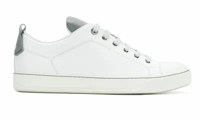 Pre-owned Lanvin Toe Cap Sneakers 男鞋 Men's Shoes 紳士靴 100%aut C8sgsus In Blue