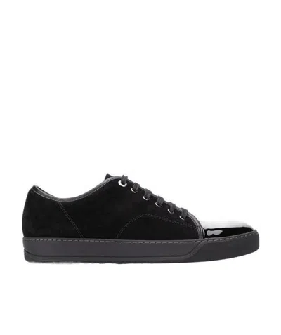 LANVIN TOE-CAPPED SNEAKERS