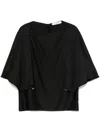 Lanvin Top In Black