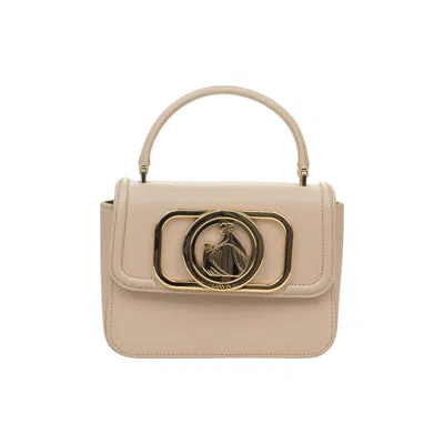 Pre-owned Lanvin Top Handle Pm Shoulder Bag 'light Beige' | Tan | Women's Size Onesize In Brown