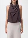 Lanvin Top  Woman Color Cocoa In Cocoa