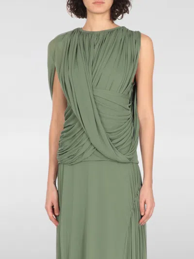 LANVIN TOP LANVIN WOMAN COLOR GREEN,G74903012