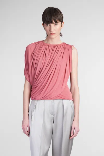 Lanvin Topwear In Rose-pink Viscose
