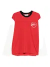 Lanvin Short Sleeve Graphic Print T-shirt In Multi