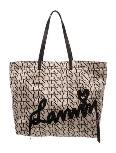 Pre-owned Lanvin Tote In Multicolor
