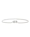 Lanvin Traviata Brass Belt In Silver/crystal